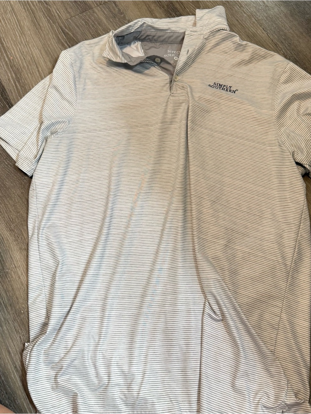 Simple southern polo striped XL